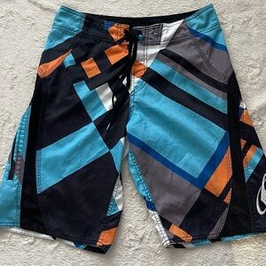 O'Neill Multicolor Geometric Board Shorts